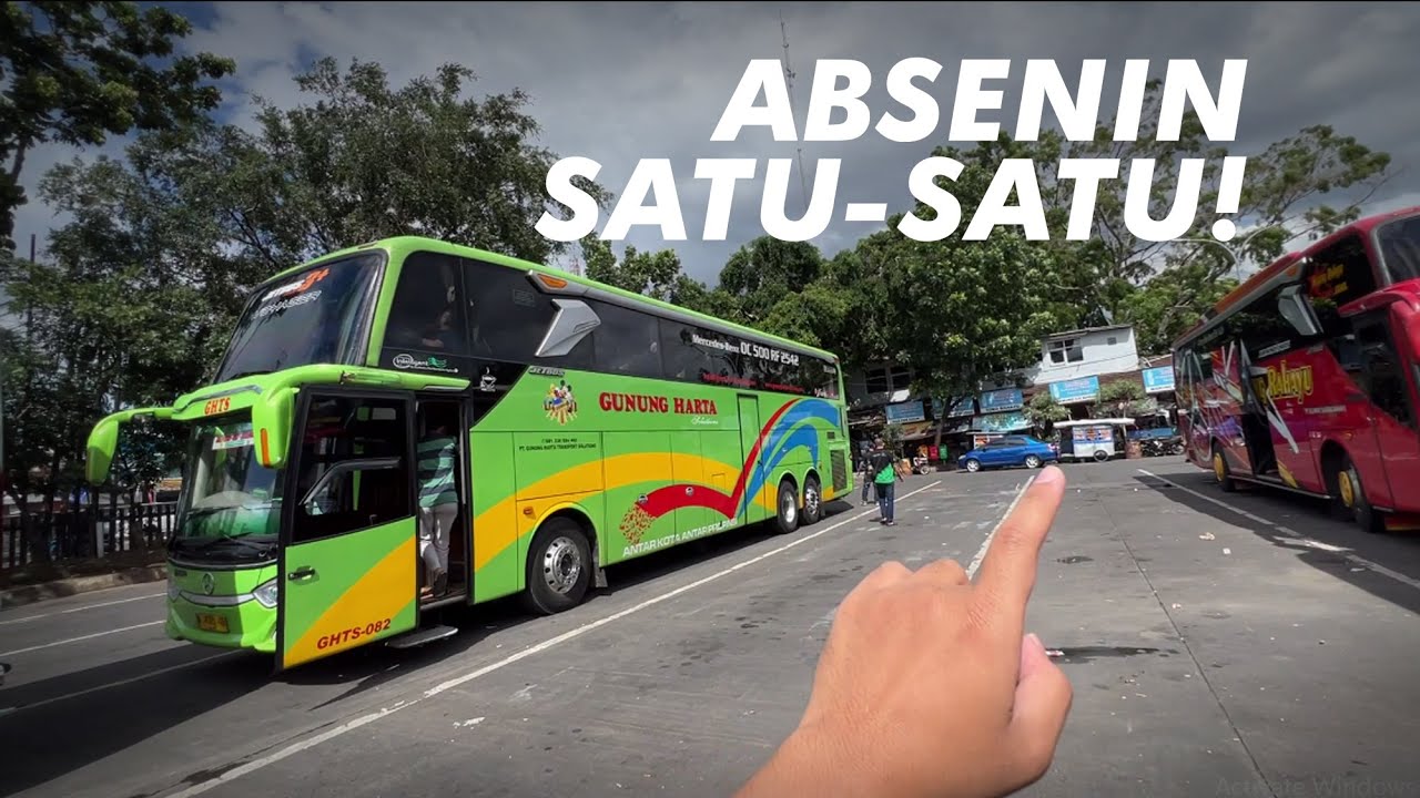 HUNTING BIS DI TERMINAL CICAHEUM BANDUNG | ADA BIS APA AJA ??