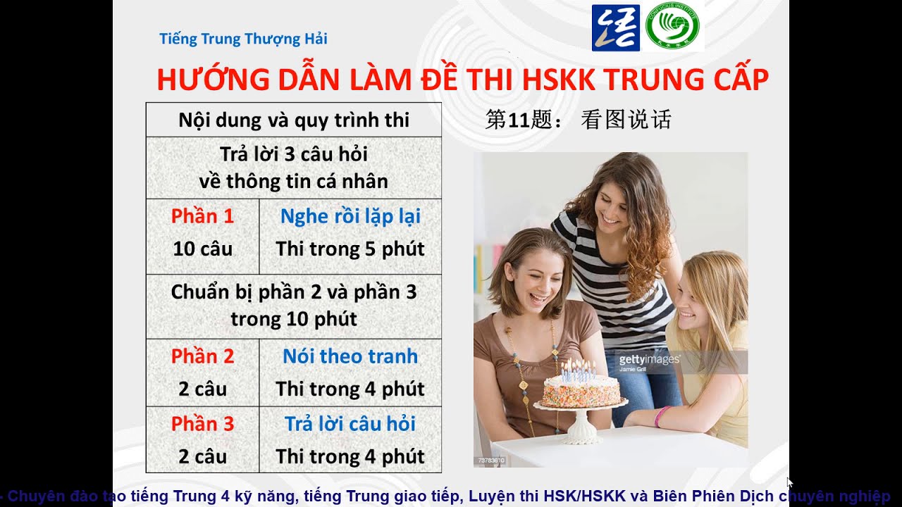 Tìm hiểu về kỳ thi HSKK Trung cấp