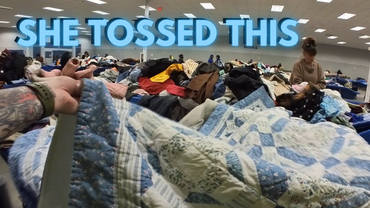 I Can't Believe She Threw This Back! | Goodwill Bins Haul