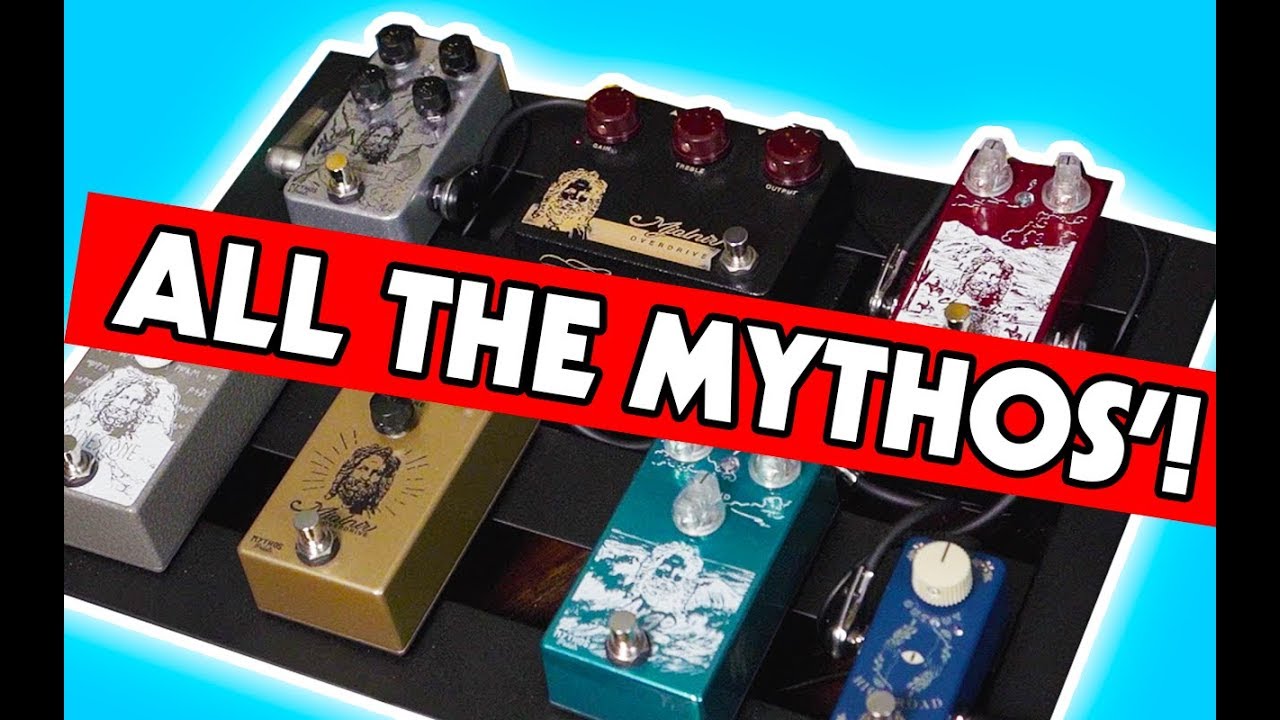 Mythos Pedalboard Play-through | Gibson Les Paul R9