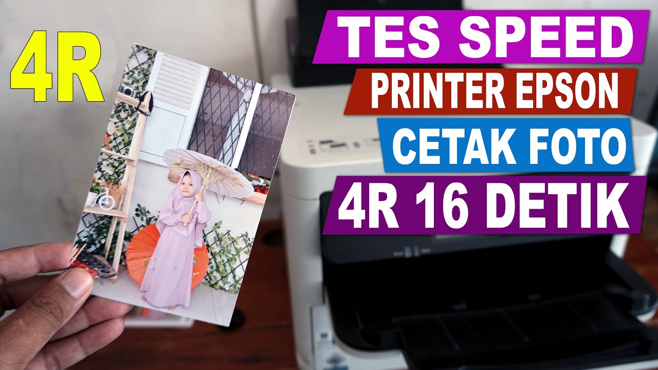 Tes Kecepatan Cetak Foto Di Printer Epson WF C5290