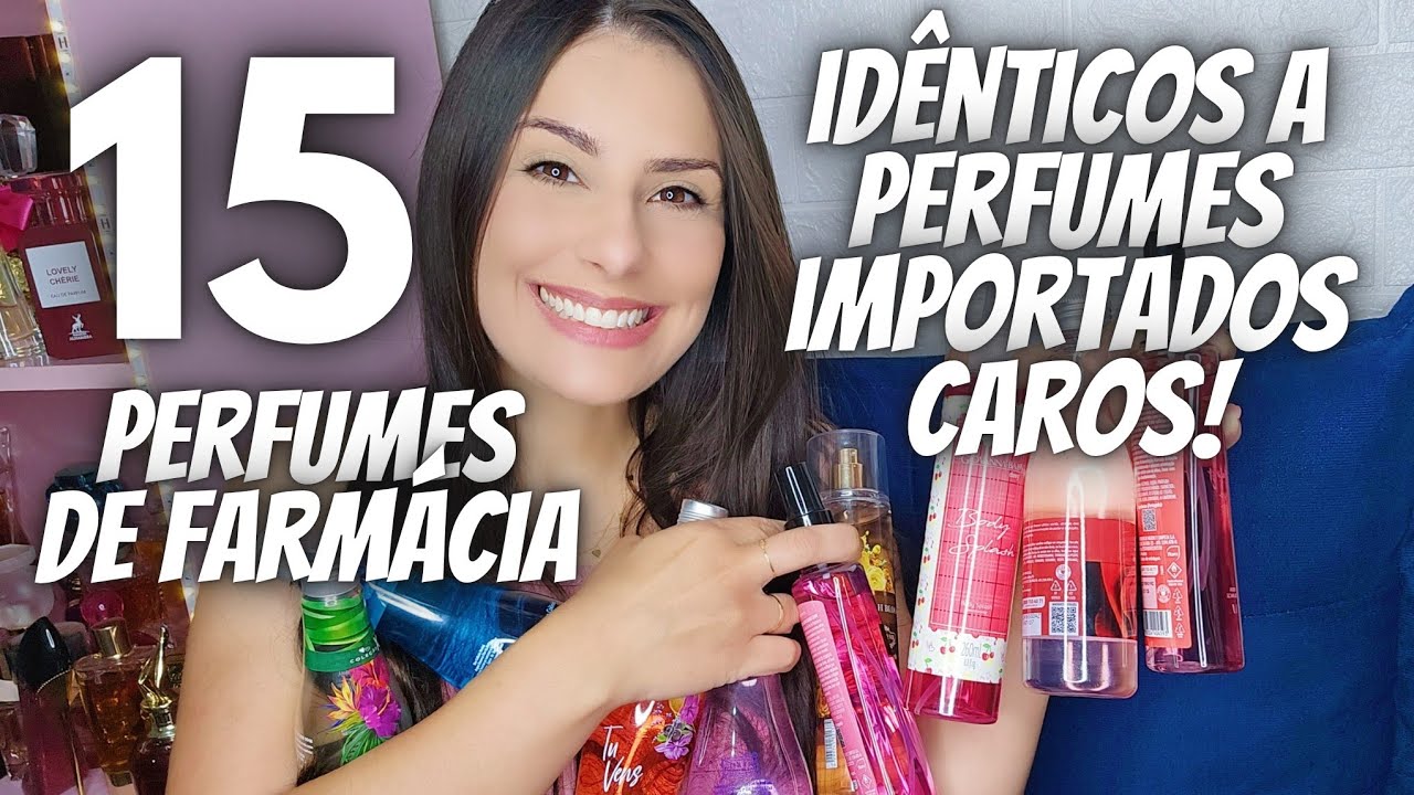 QUINZE perfumes BARATOS DE FARMÁCIA com cheiro DE PERFUME IMPORTADO CARO!