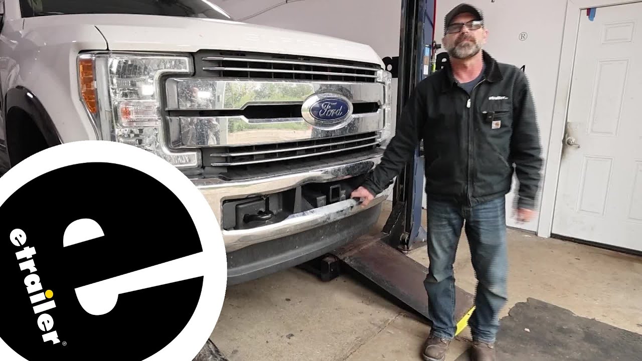 etrailer | EcoHitch Hidden Front Mount Trailer Hitch Installation Guide - 2017 Ford F-250 Super Duty