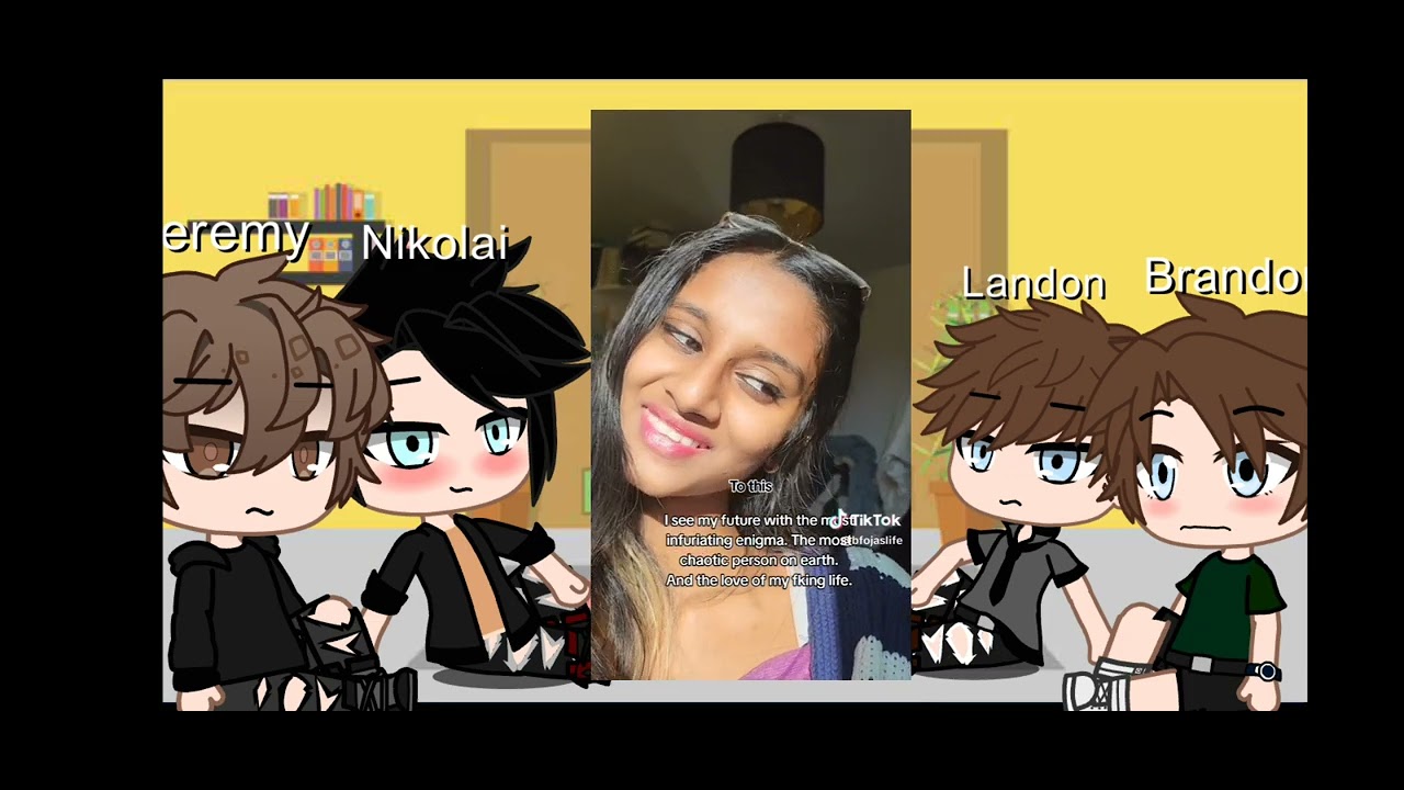 Past god of fury reacts to Brandon//Nikolai x brandon// log series
