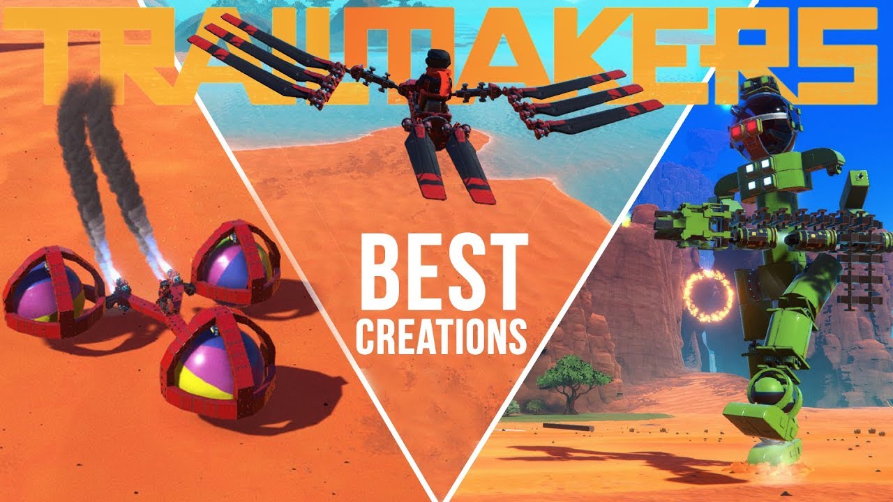 Trailmakers - Flapping Bird Ornithoper - Bipedal Walker Mech & More! - Trailmakers Best Creations