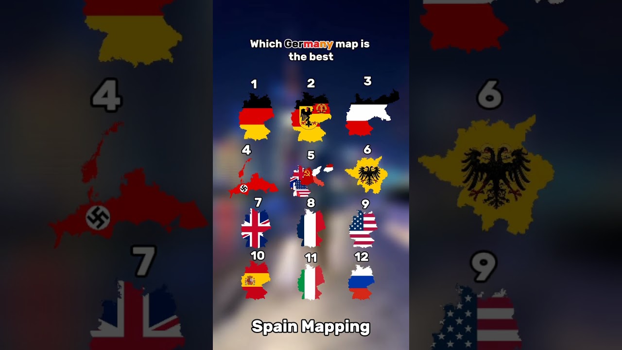 Which Germany map is the best #geography #history #mapping #map #world #germany