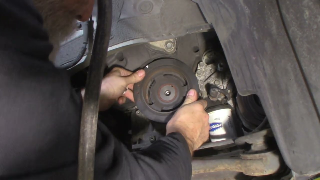 Замена ремня ГРМ Santa Fe 2.7L 2009 года