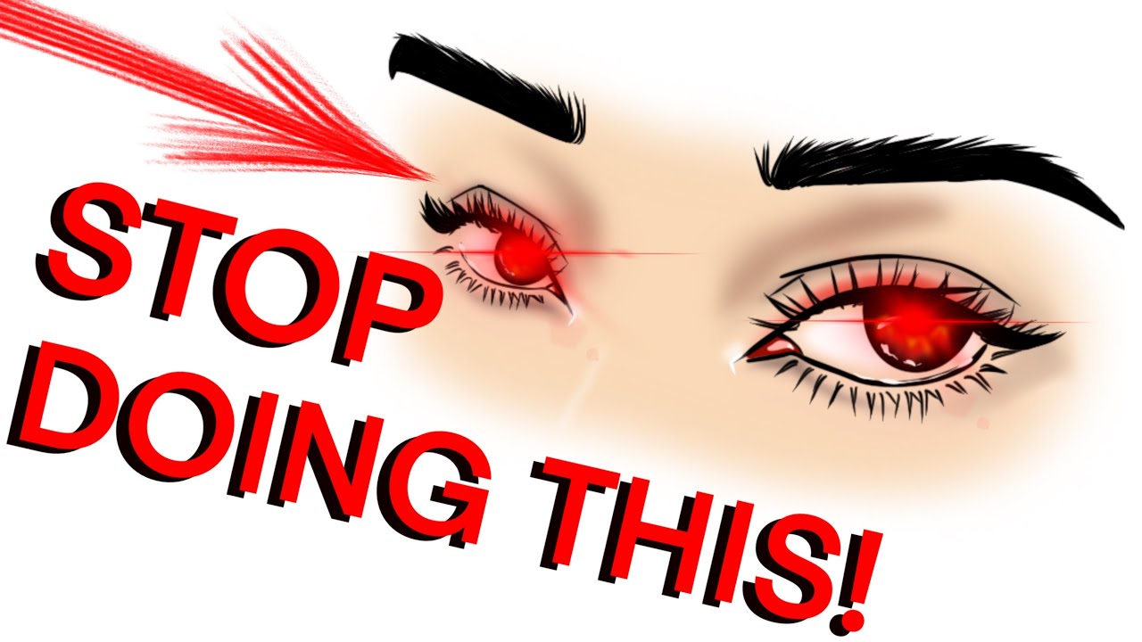 NEVER DRAW EYES THIS WAY!