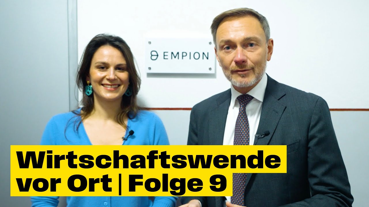 Christian Lindner | Wirtschaftswende vor Ort - Folge 9