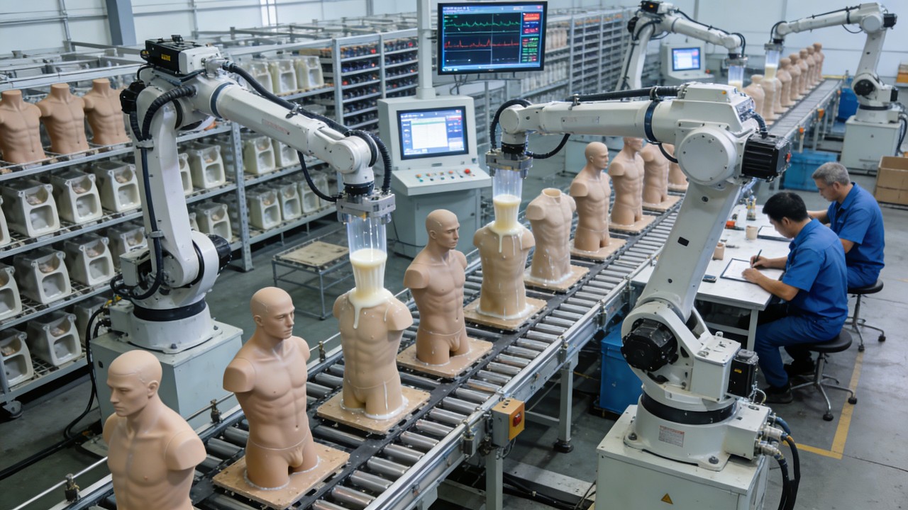 Inside a Factory Making the Most Realistic Male Doll Ever