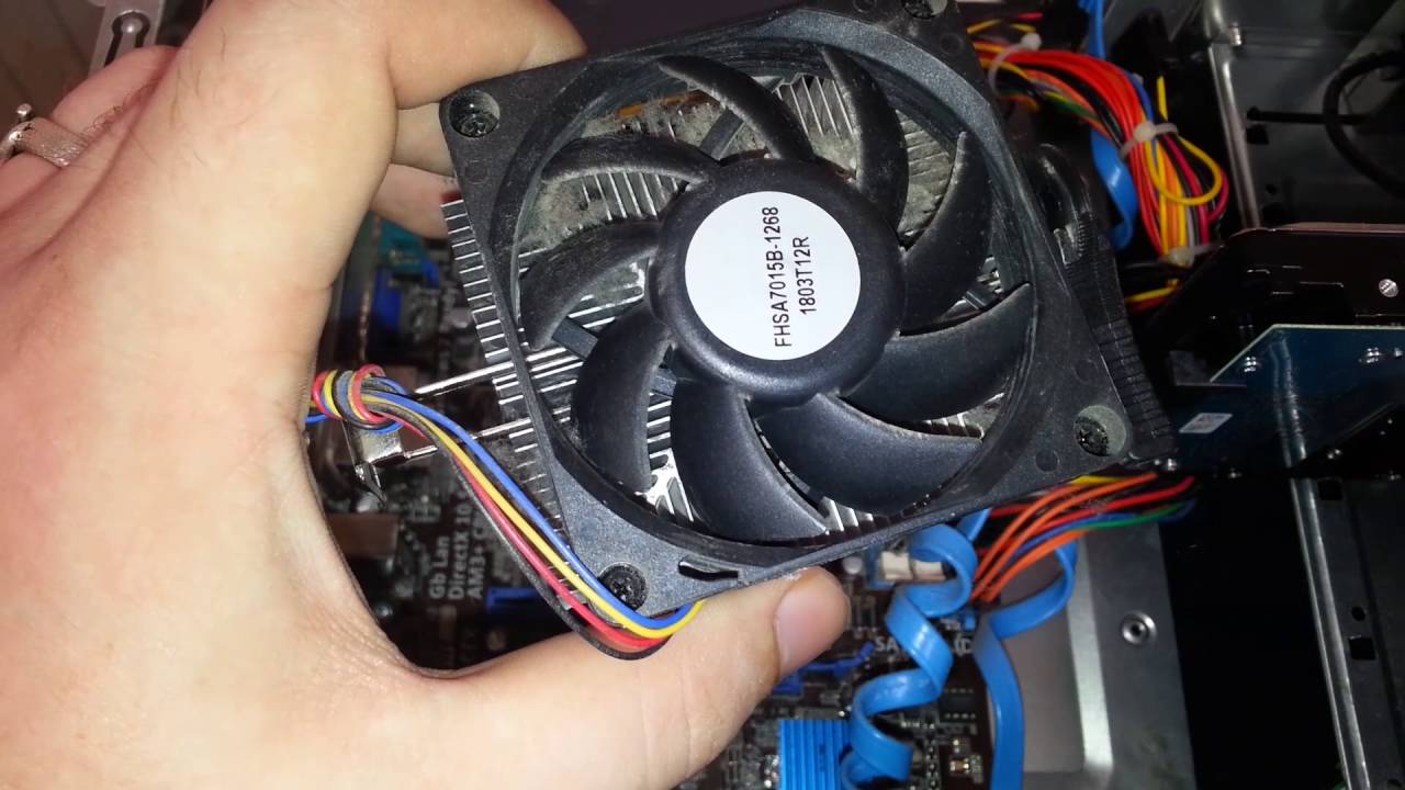 Ремонт ПК: Замена термопасты и замена кулера на процессоре AMD FX 6100