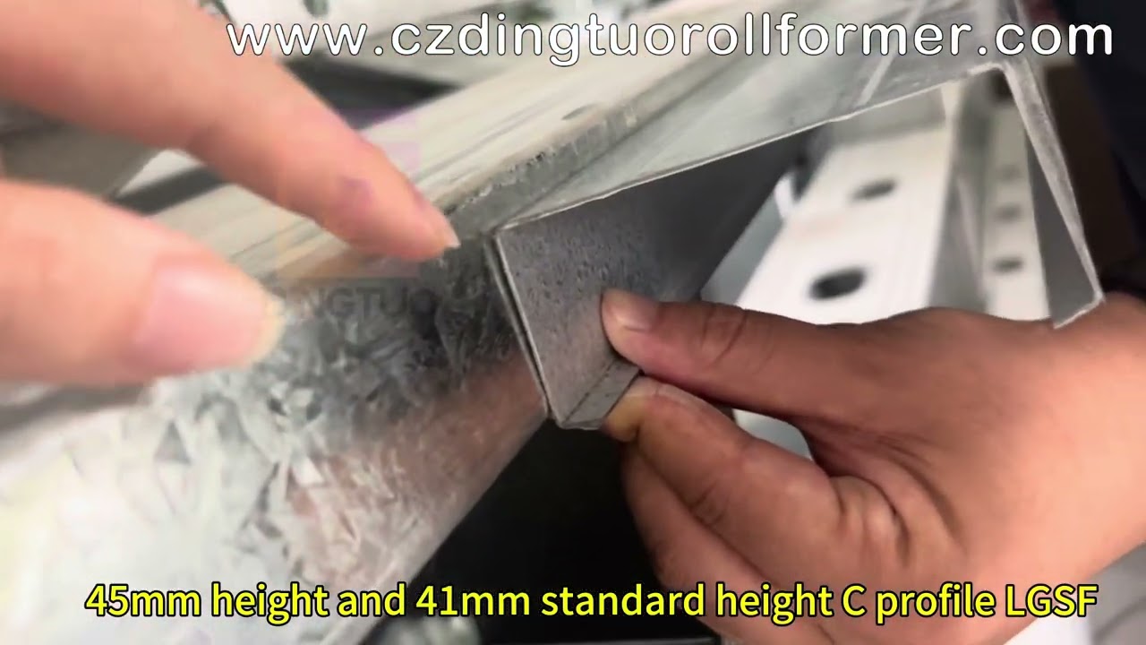 Light gauge steel frame roll forming machine new workshop introduction please Stay tuned
