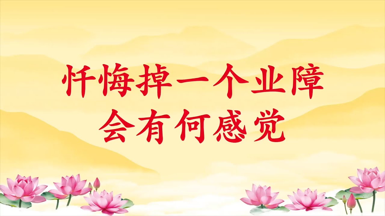 卢台长【忏悔掉一个业障会有何感觉】20150410 新加坡佛友见面会共修组提问