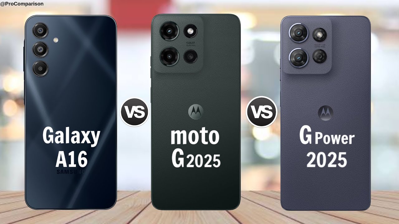 Samsung A16 5g против Moto G 2025 против Moto G Power 2025 || Полное сравнение