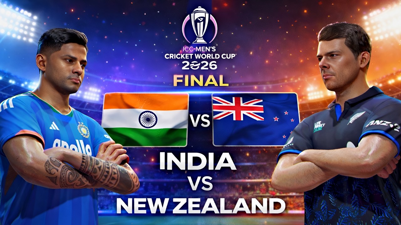 🔴INDIA Vs New Zealand FINAL | T20 World Cup 2026 | Cricket 26 LIVE