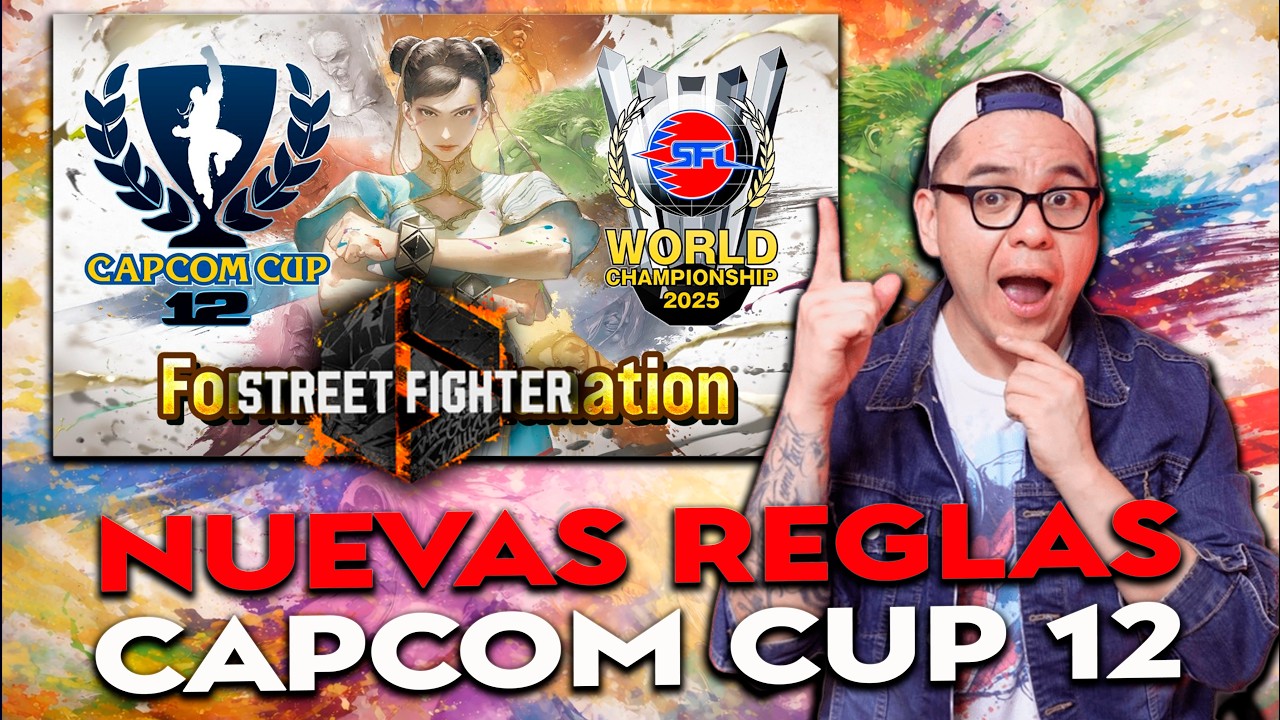EXPLICACIÓN del NUEVO formato de la Capcom Cup 12 | STREET FIGHTER 6