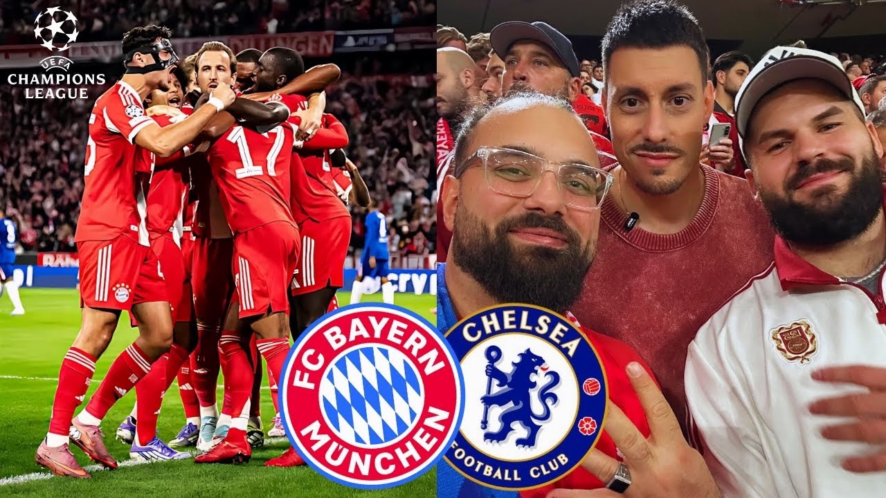 FC Bayern vs. Chelsea - CHAMPIONS LEAGUE - Stadionvlog! 🔥⚽️