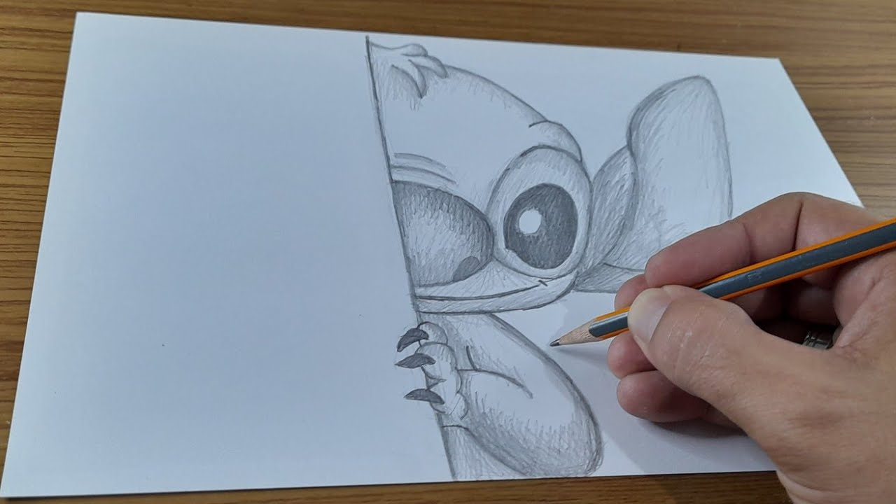 COMO DESENHAR O STITCH