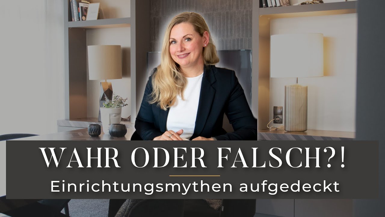 Die schlimmsten Interior Design Mythen entlarvt!