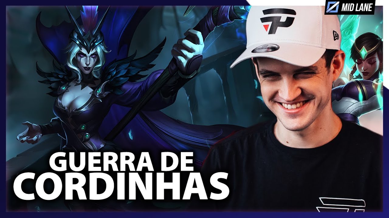 Guerra de CORDINHAS na MID LANE! LeBlanc vs Karma!