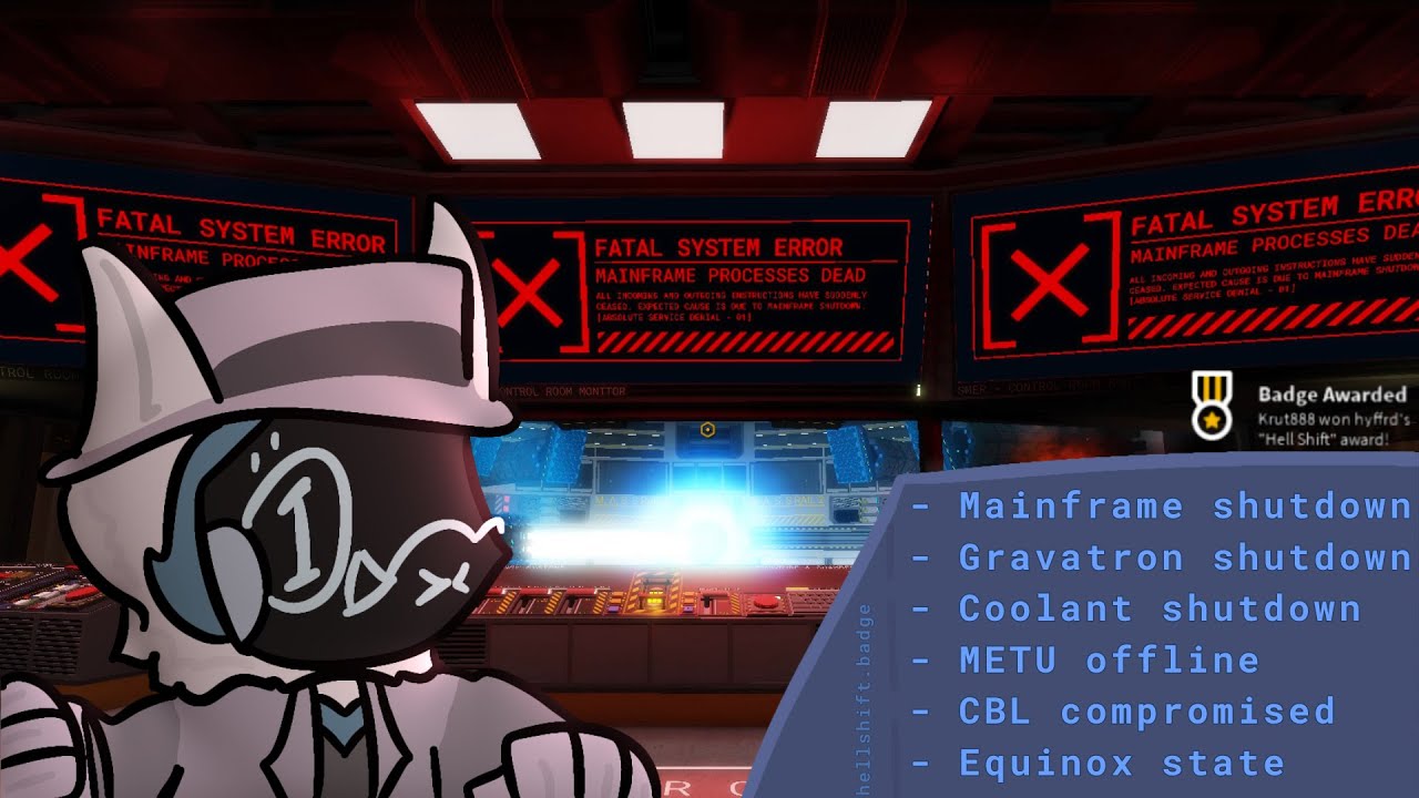 The Reactor Game - Hell shift FIRST SOLO COMPLETION