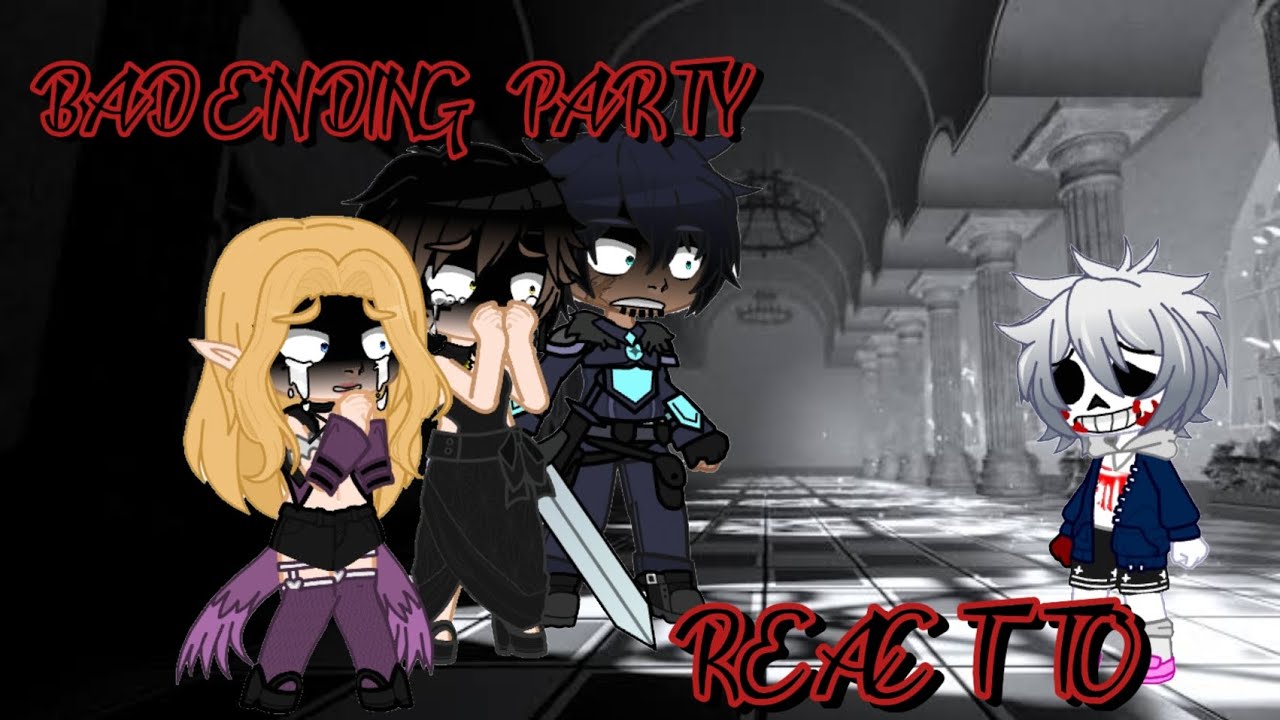 [NTR] Bad ending party react to Lihan as sans [SANS LAST BREATH] 💙💔