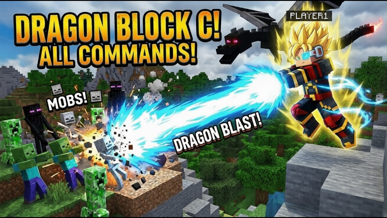 Dragon Block C All Commands 🐉🧱