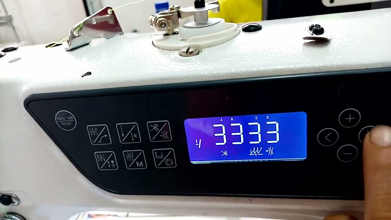funciones de los botones de la recta automática BAOYU GT282.