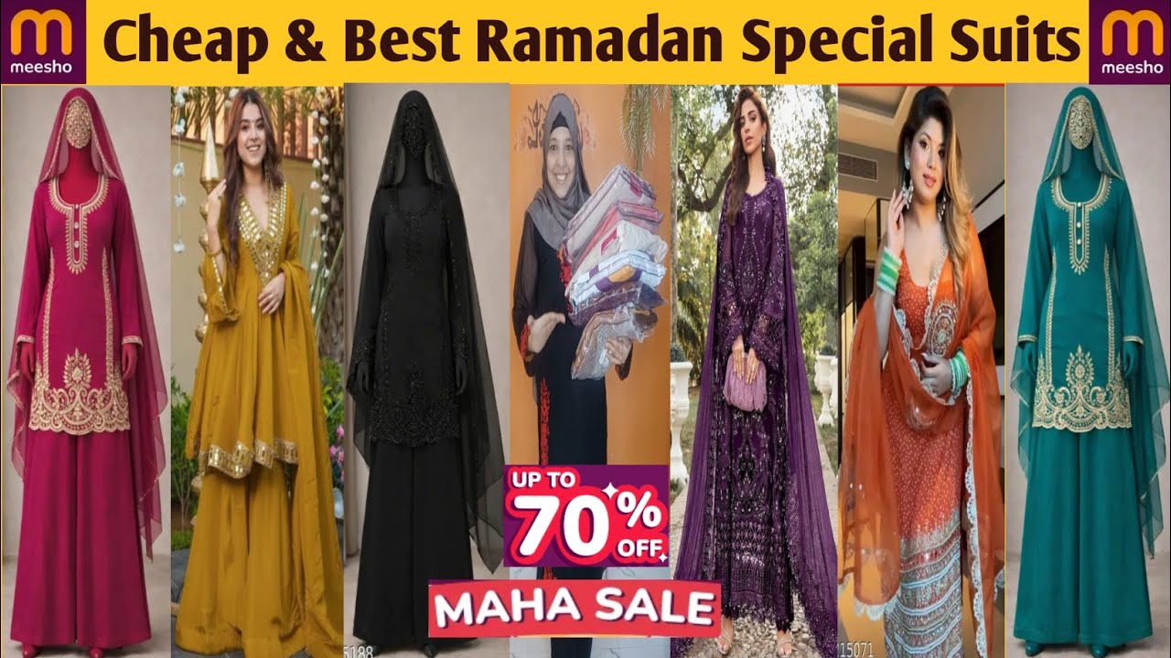 Meesho cheap and best Pakistani suits || Eid special || ye kya agaya😵‍💫 #shorts 