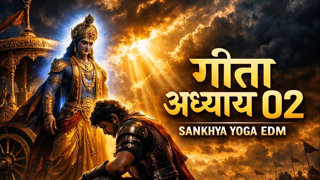 Gita Adhyay 2 | गीता अध्याय 2 | Sankhya Yoga EDM & Electronic | Bhagavad Gita Music | Zylon Bhakti