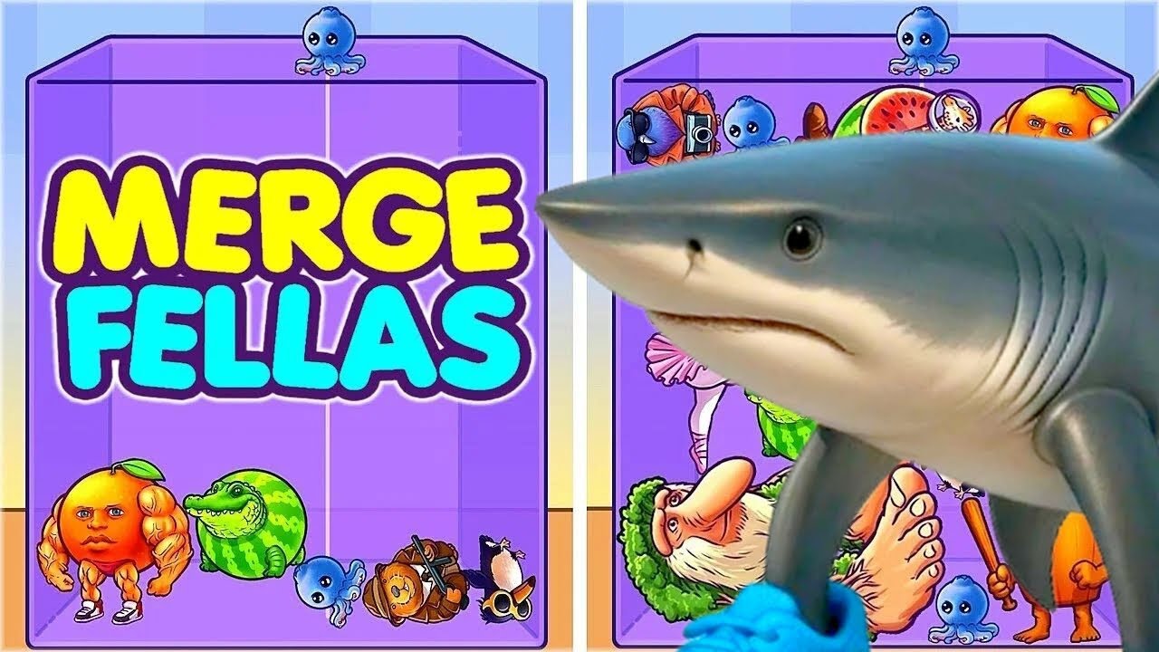 🥳 NEW MOD: ITALIAN BRAINROT 30 | Играем в Merge Fellas | ShortsLIVE 🔥