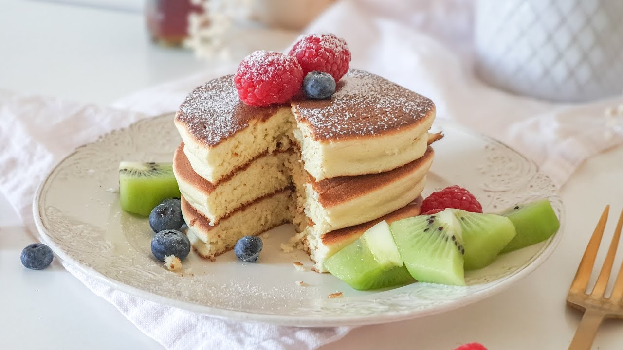 PANCAKES MOELLEUX SANS GLUTEN SANS LACTOSE