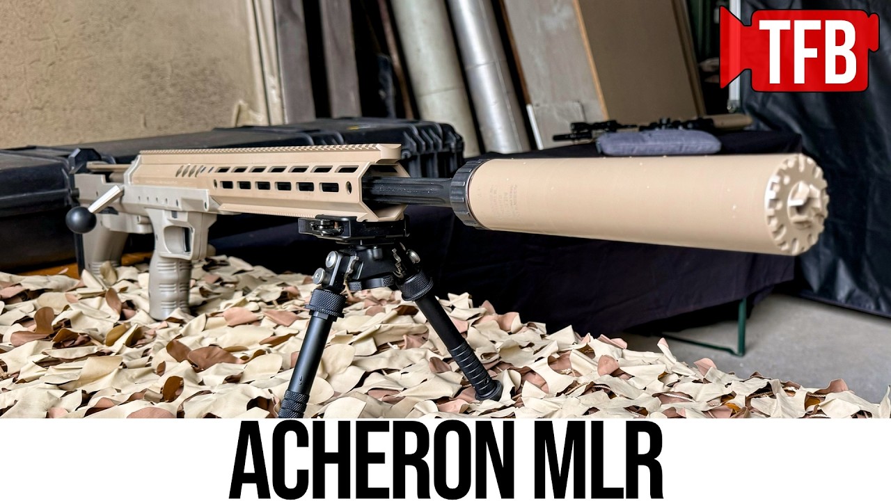 A Titanium Suppressor Built for Bolt Action Rifles – Acheron MLR