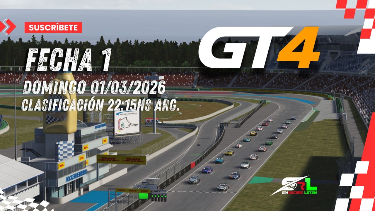 SRL GT4 -ALEMANIA-FECHA 1-HOCKENHEIMRING 2025