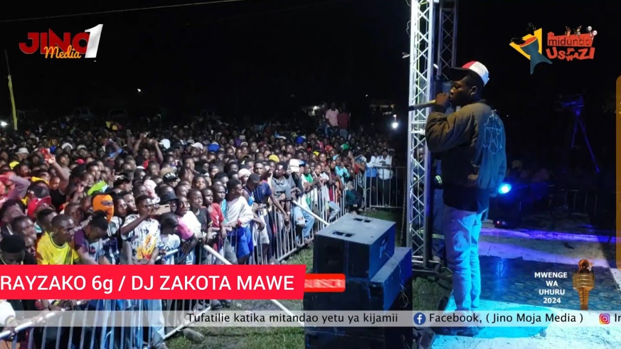 RAYZAKO 6g NA DJ ZAKOTA MAWE KWENYE SHEREHE ZA MWENGE 2024 TURIANI MVOMERO, MIDUNDO YA USWAZI