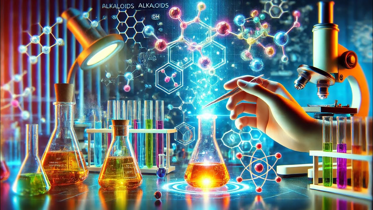 ⭕recherche qualitative des alcalo&iuml;des : toxicologie