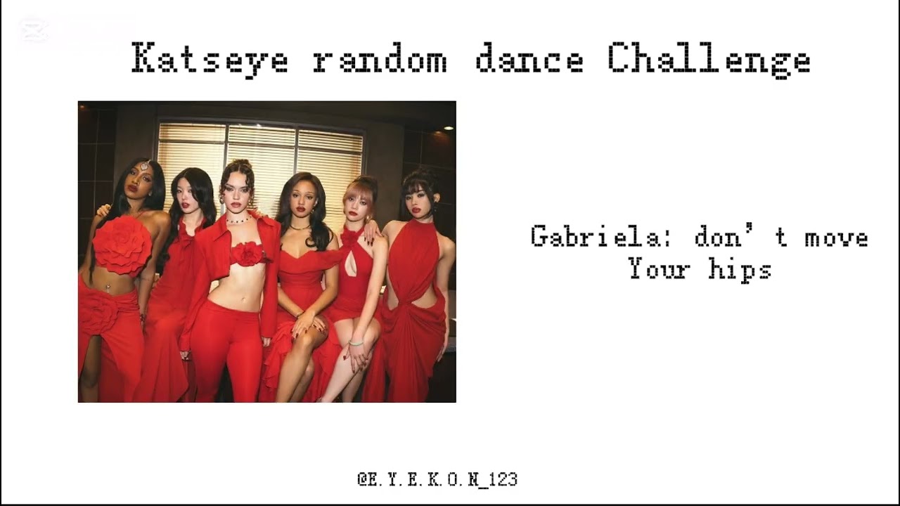 Katseye random dance challenge #dance #katseye #challenge 