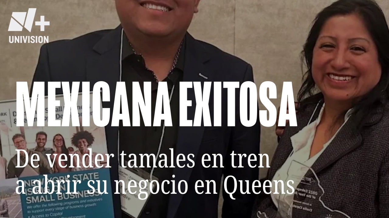De vender tamales en tren a dueña de negocio en Queens