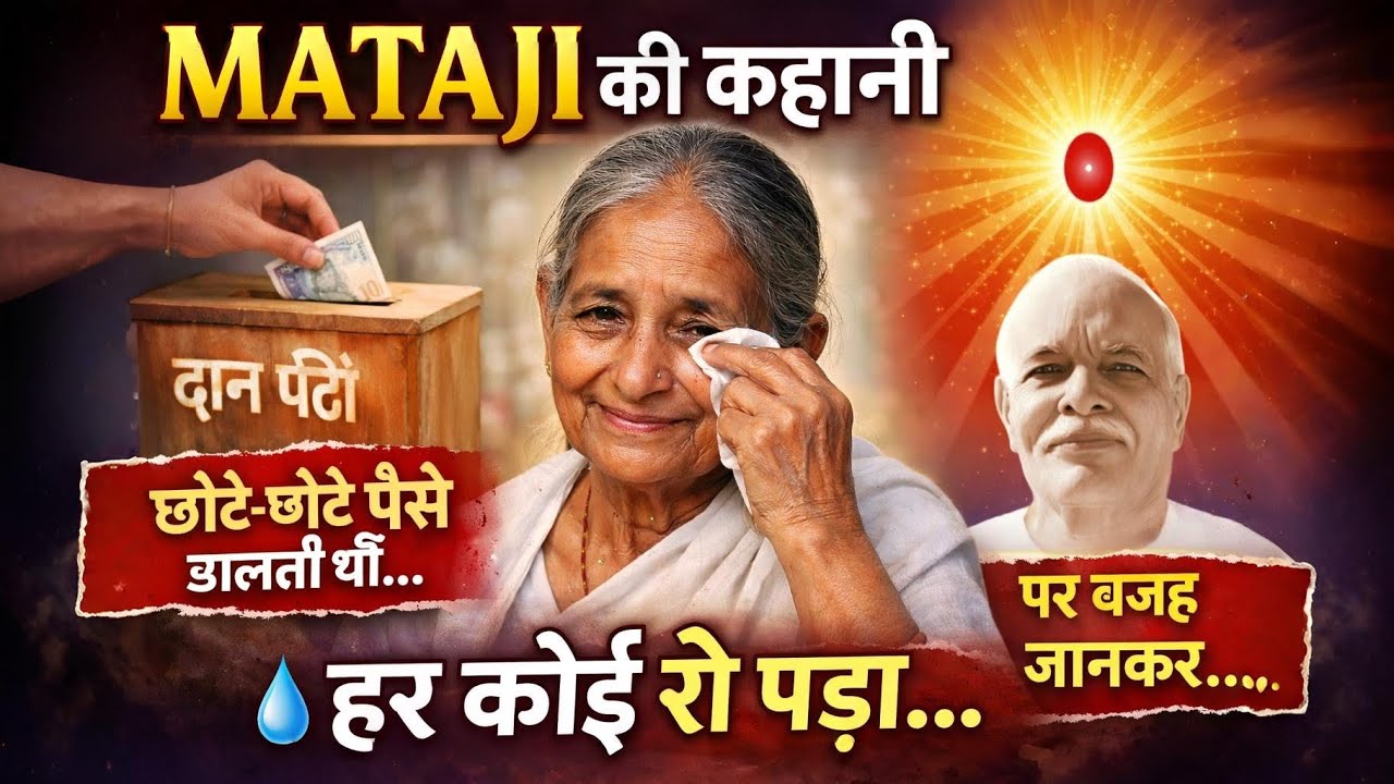 तीन महीने तक दान-पेटी में पैसे डालती रहीं Mataji… वजह जानकर रो पड़ेंगे 😢