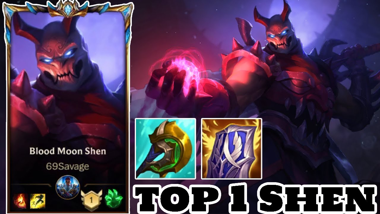 Wild Rift Shen - Top 1 Shen Gameplay Full Rank Challenger