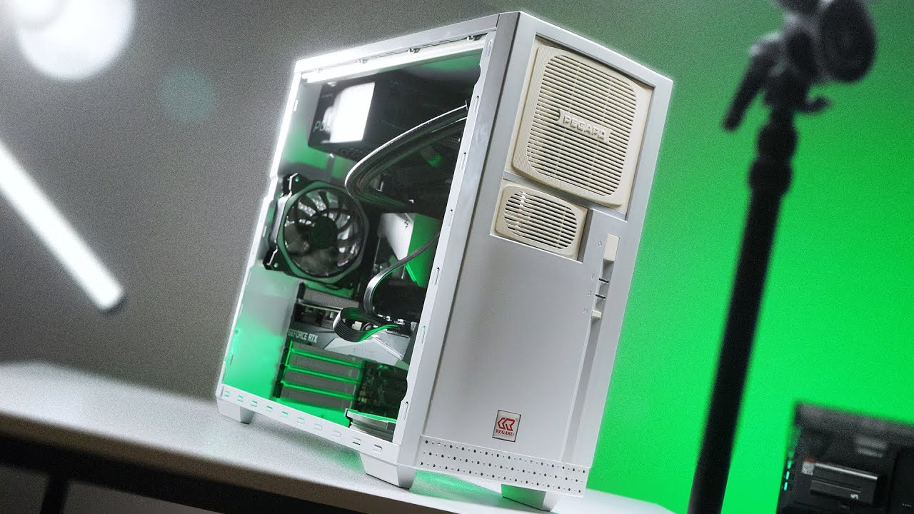 1500$ GAMING PC BUILD IN A RETRO CASE