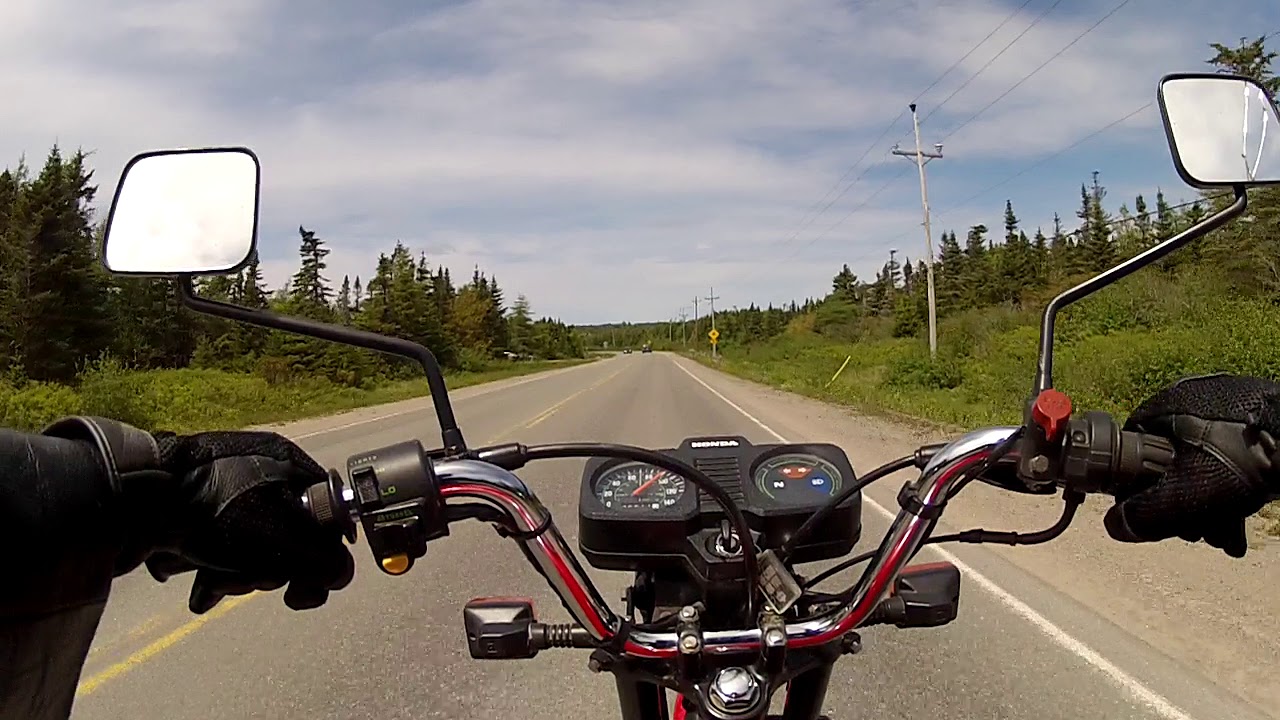 1984 Honda CB125s motorcycle ride