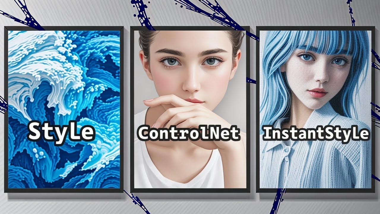 Передача стилей и ControlNet с InstantStyle IPAdapter V2 в ComfyUI | SDXL Stable Diffusion