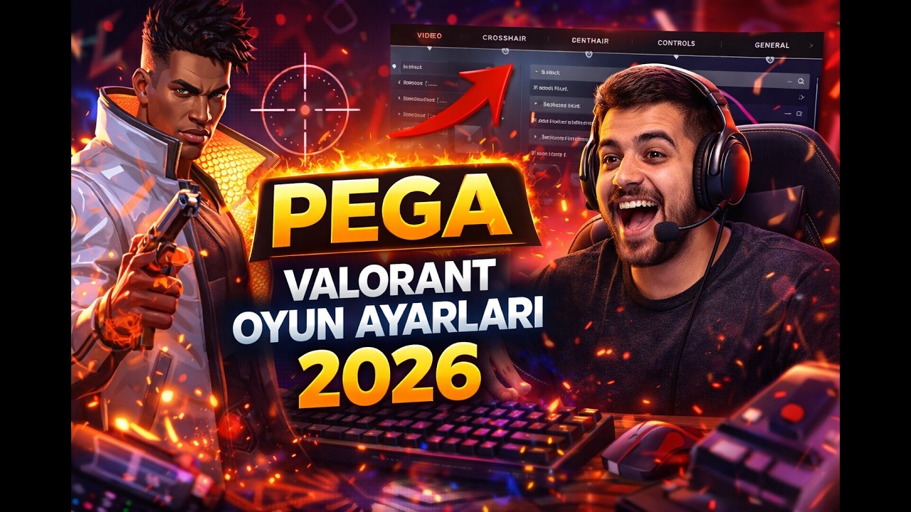 VALORANT OYUN AYARLARI 2026ㅣVALORANTTA YAPILMASI GEREKEN AYARLARㅣVALORANT AYARLARㅣPEGA