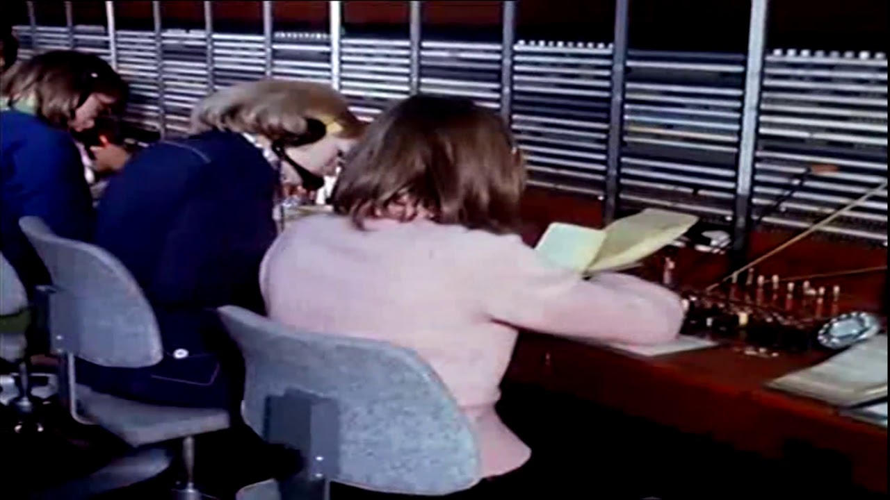1950/60s UK Manual Telephone Exchange