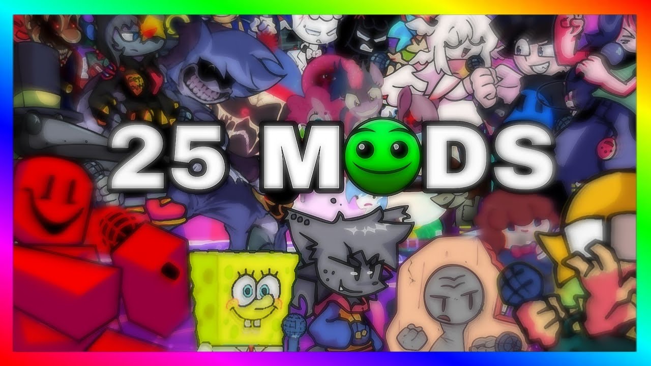 🔥25 MODS FOR FNF MOBILE AND PC