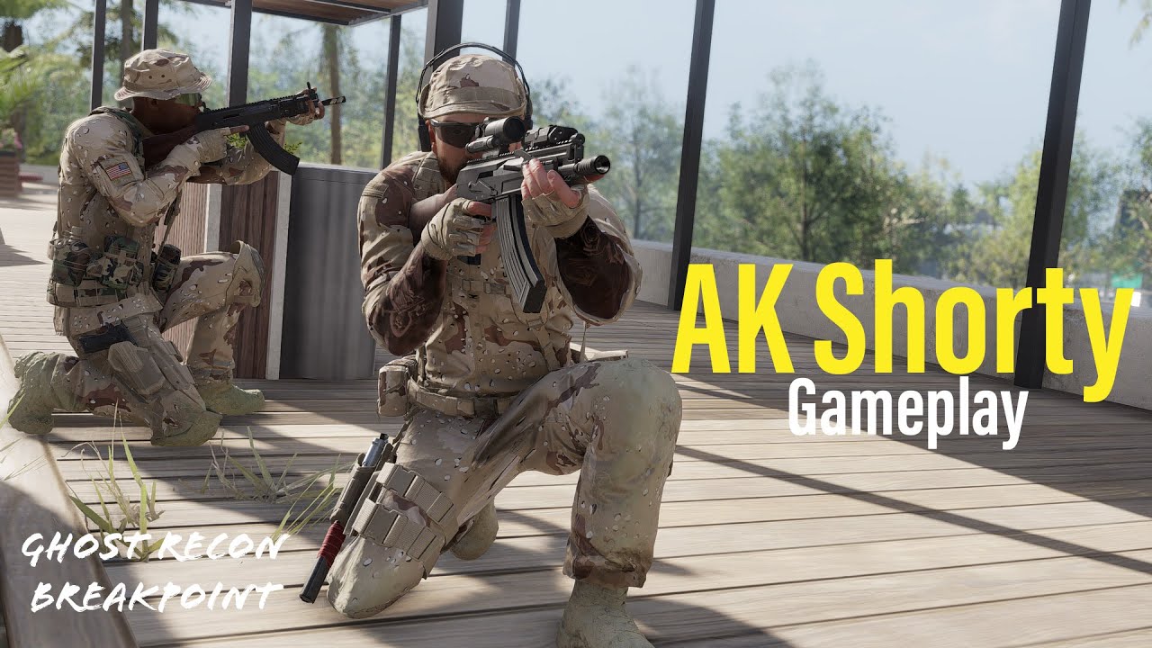 Aks-74u Gameplay | No Hud | Extreme Difficulty | Ghost Recon Breakpoint