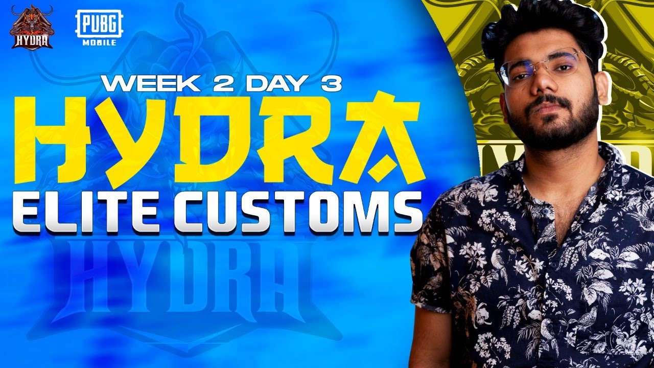 🔴H&yen;DRA | Alpha! - H&yen;DRA ELITE CUSTOM DAY 3! 😎 (FACECAM) 🤩|| PUBG MOBILE! 😋