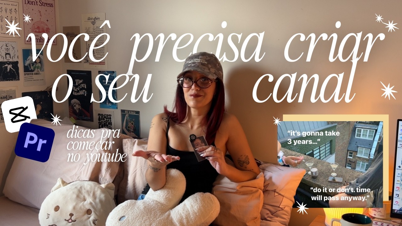 se você quer começar a criar conteúdo, esse vídeo é pra você