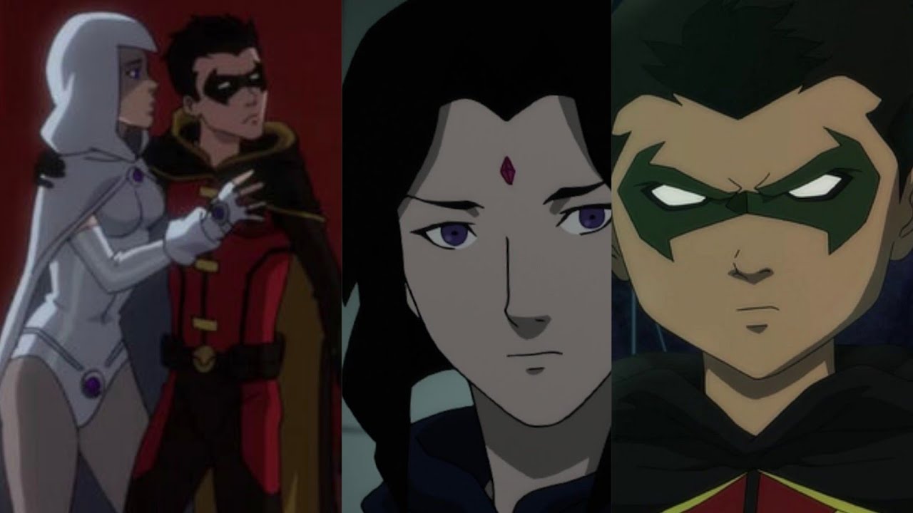 Damian Wayne (Robin) & Raven: Hero